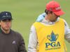 Un giocatore di golf professionista ha inflitto una penalità di tempo prima di iniziare il campionato PGA