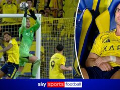 Ronaldo è rimasto Sbalordito mentre il portiere Howler nega il tanto atteso titolo Al Nassr!