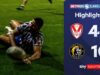 Leeds e St Helens vincono entrambe alla grande e rimangono in testa alla Tremendous League