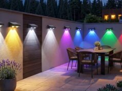 Queste luci per recinzione solare offrono 11 modalità e 9 colori per $ 2,50 a luce e la classificazione IP65 significa che rimangono fuori tutto l’anno
