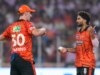 La partita GT vs SRH termina con 34,5 over, ma Pat Cummins rimproverato dalla BCCI