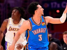 I tuoni superano i Lakers per un altro successo nel 7-0 dei playoff dei campioni